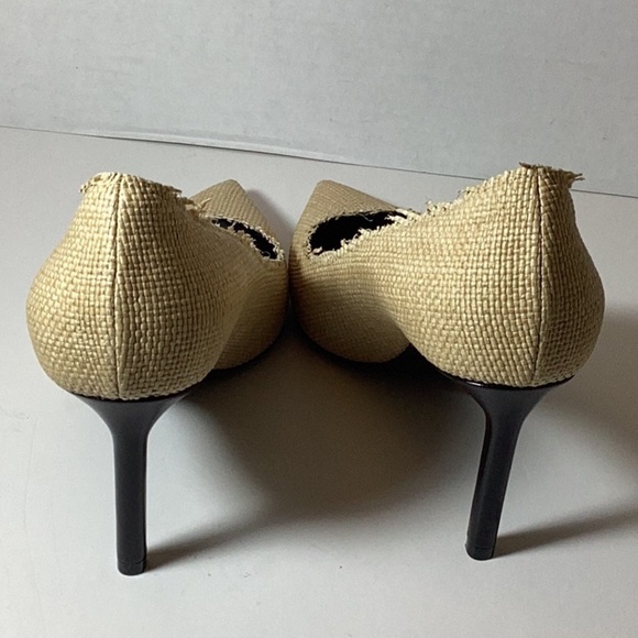 SAINT LAURENT
Anja raffia pumps - Picture 8 of 10